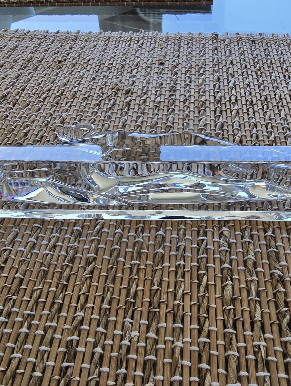 Baccarat Crystal Greyhound Dog Figurine Paperweight Made In France. Signed - Picture 9 of 9